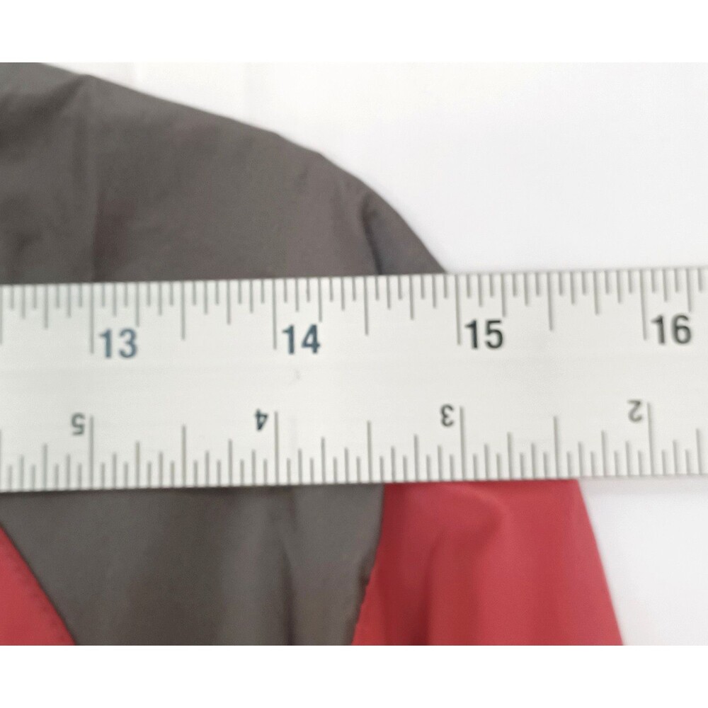 PEARL iZUMi Women's M Cycling Windbreaker Jacket Red/Gray Full Zip Pockets - Picture 4 of 16